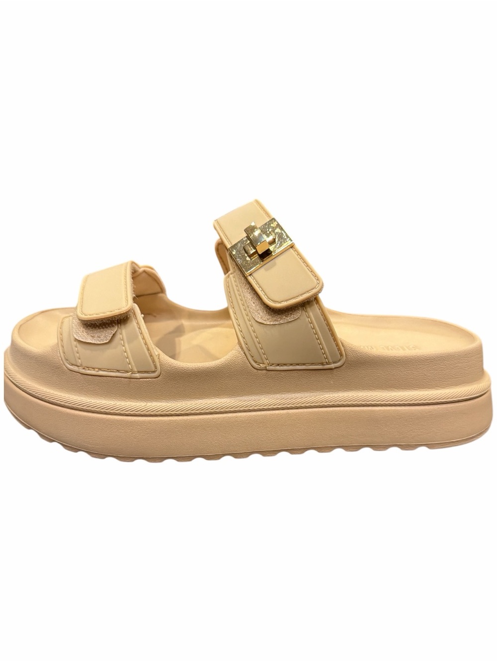 NWOB-Steve Madden Bigschoma Jelly Platform Slide Sandal-size 8